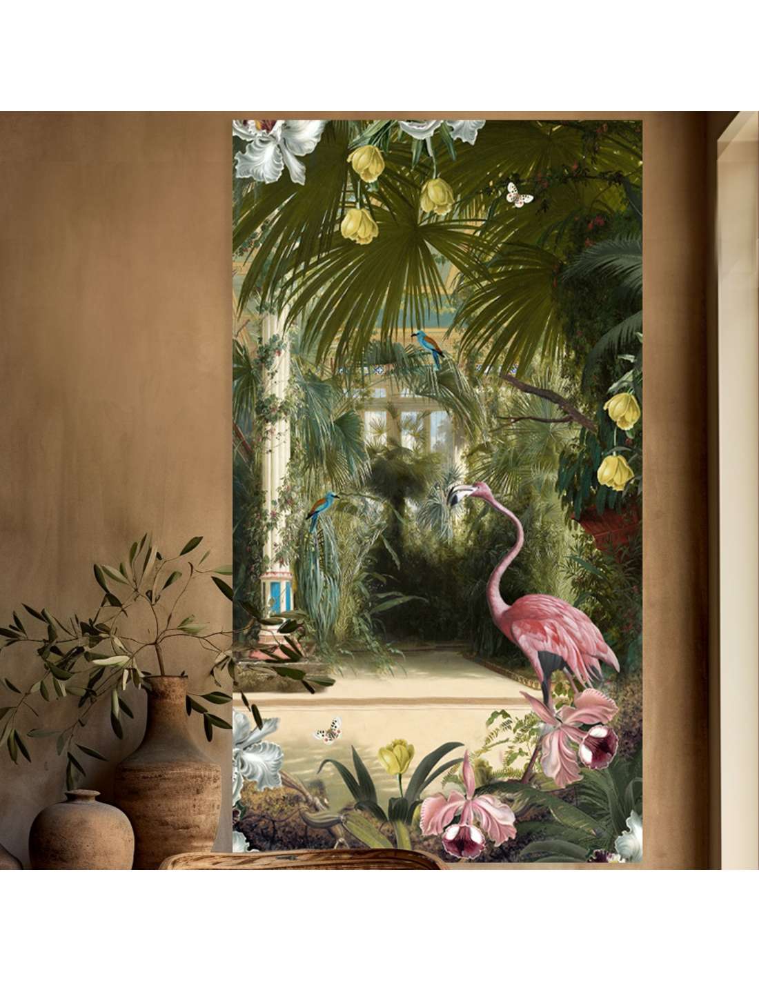 Tenture - FLAMANT ROSE