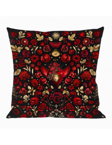 Cushion cover - SI JE MOURAIS LA-BAS